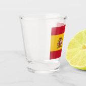 A Shot Verre de Drapeau espagnol (Gauche)