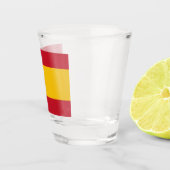 A Shot Verre de Drapeau espagnol (Droite)