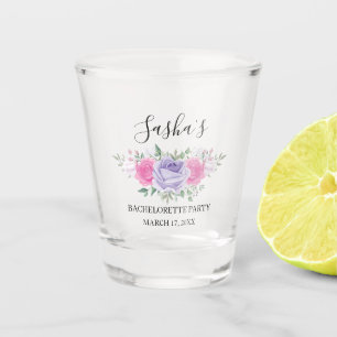 A Shot Verre de la fête florale de Bachelorette