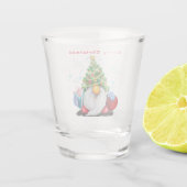 A Shot Verre de Noël Gnome (Dos)