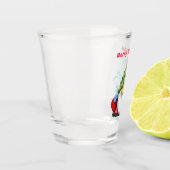 A Shot Verre de Noël Gnome (Gauche)