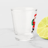 A Shot Verre de Noël Père Noël (Gauche)