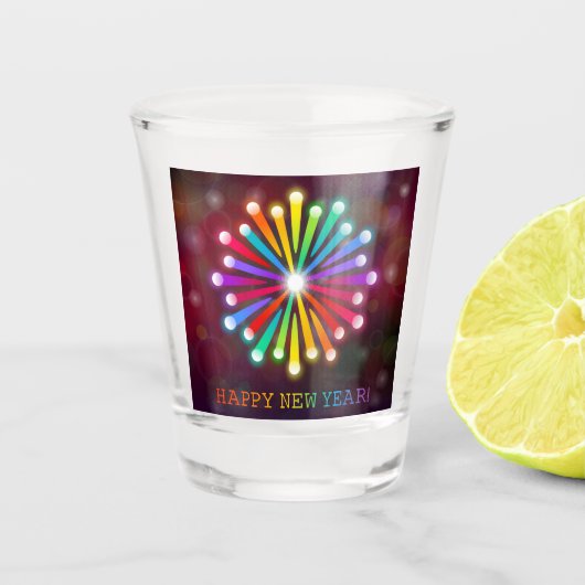 A Shot Verre de nouvelle année (Devant)