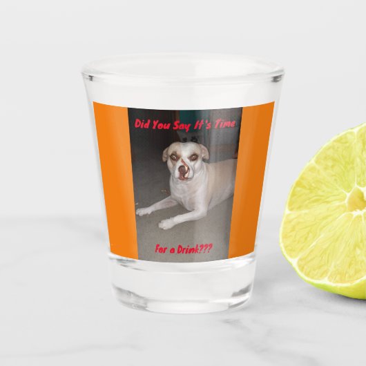 A Shot Verre de prise (Devant)