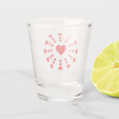 A Shot Verre de prise cardiaque (Dos)