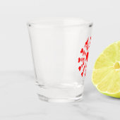 A Shot Verre de prise cardiaque (Gauche)