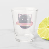 A Shot Verre de prise de chat Planet (Dos)