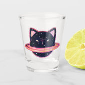 A Shot Verre de prise de chat Planet (Devant)