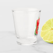 A Shot Verre de prise de pastèque doux (Gauche)