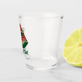 A Shot Verre de prise de vue de la pastèque (Droite)