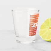 A Shot Verre de roseaux blancs zen (Gauche)