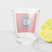 A SHOT VERRE DE TIGE "45" (Dos)