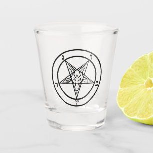 A Shot Verre de tir à la baphomette