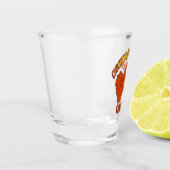 A Shot Verre de tir à l'aile de poulet (Gauche)
