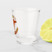 A Shot Verre de tir à l'aile de poulet (Droite)