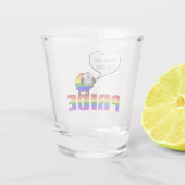 A Shot Verre de tir à l'arc-en-ciel (Dos)