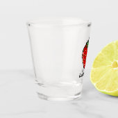 A Shot Verre de tir à l'icône de fraise (Gauche)