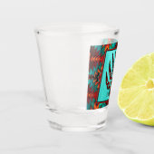 A Shot Verre de tir à l'oreille tribale (Gauche)
