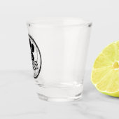 A Shot Verre de tir approuvé par chien (Droite)