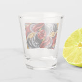 A Shot Verre de tir aux couleurs allemandes (Dos)