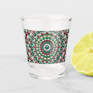 A Shot Verre de tir aux couleurs italiennes