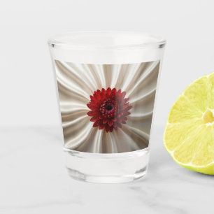 A Shot Verre de tir avec couleurs japanase