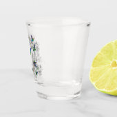 A Shot Verre de tir avec oiseaux - Printemps (Droite)