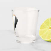 A Shot Verre de tir cardiaque de la fierté de l'ours (Droite)