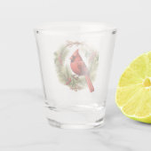 A Shot Verre de tir cardinal (Dos)