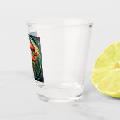 A Shot Verre de tir d'art dans les champignons (Droite)