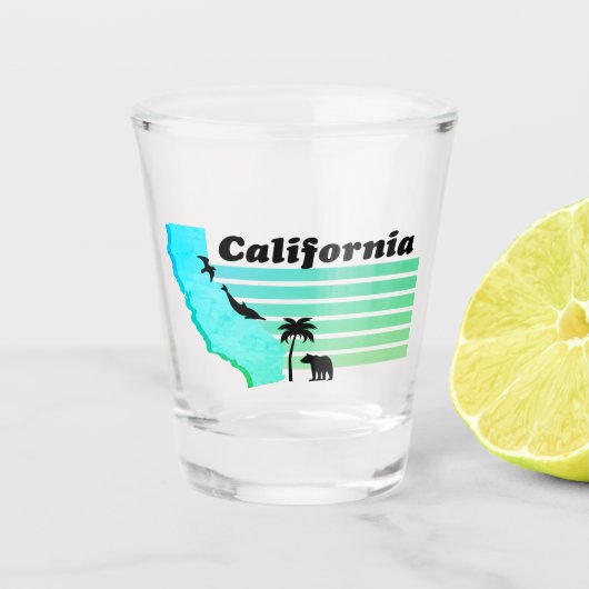 A Shot Verre de tir de Californie (Devant)