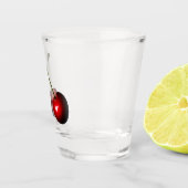 A Shot Verre de tir de cerise - doux (Droite)