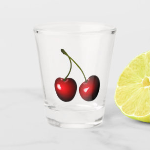 A Shot Verre de tir de cerise - doux