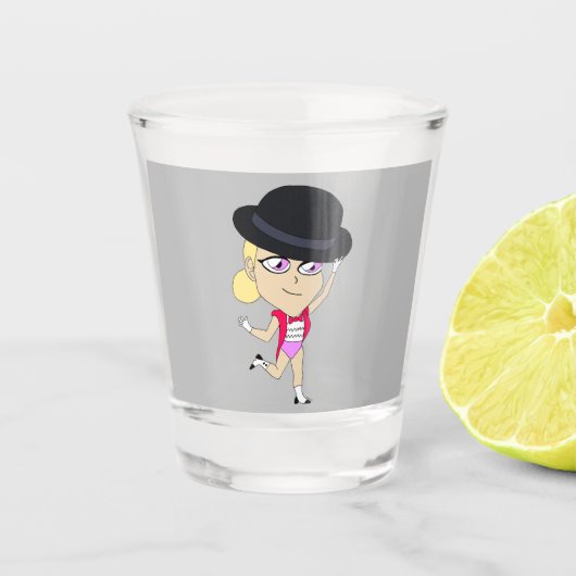 A Shot verre de tir de chibi (Devant)