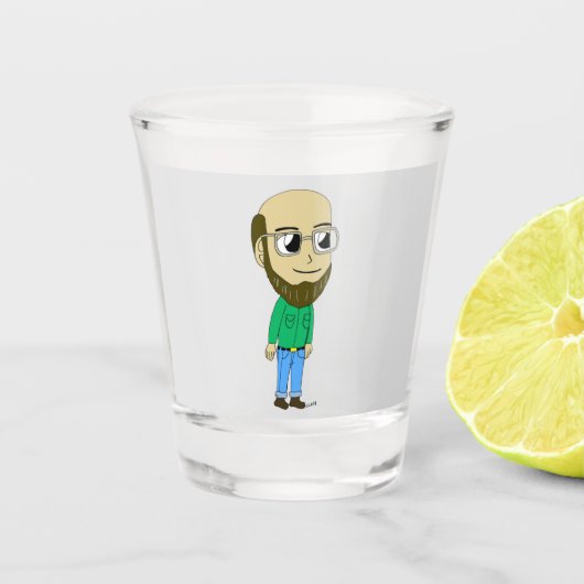 A Shot verre de tir de chibi (Devant)