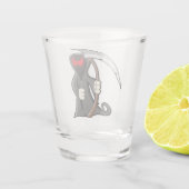 A Shot Verre de tir de péniches (Dos)