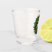 A Shot Verre de tir de serrure de Noël Holly (Gauche)