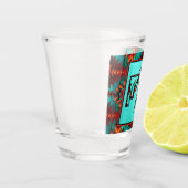 A Shot Verre de tir de thunderbird Tribal (Gauche)