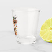 A Shot Verre de tir de vache Highland (Droite)