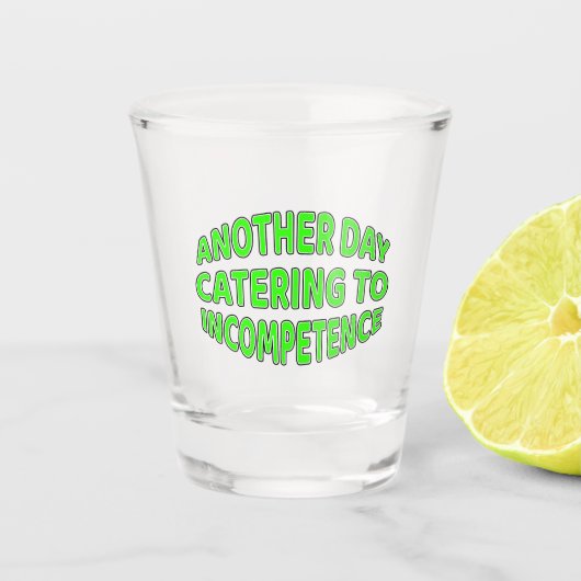 A Shot Verre de tir d'incompétence (Devant)