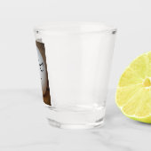 A Shot Verre de tir d'oeuf en colère (Droite)