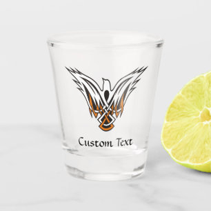 A Shot Verre de tir d'oiseaux celtes