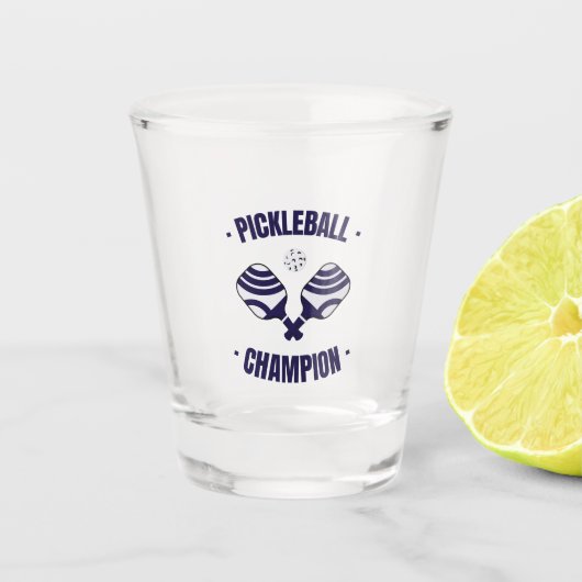 A Shot Verre de tir du champion de basket-ball (Devant)