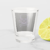 A Shot Verre de tir du crâne fantôme (Dos)