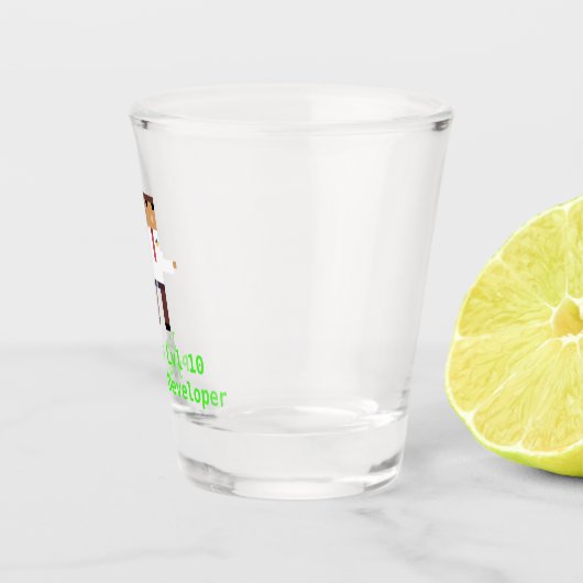 A Shot Verre de tir du développeur Python (Droite)