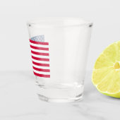A Shot Verre de tir du drapeau américain (Droite)