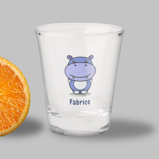 A Shot Verre de tir hippo mignon