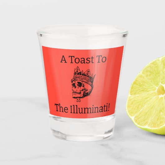 A Shot Verre de tir Illuminati (Devant)