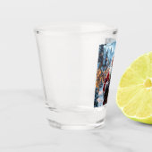 A Shot Verre de tir Père Noël robuste (Gauche)