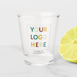 A Shot Verre de tir personnalisé de 1,5 oz avec logo No